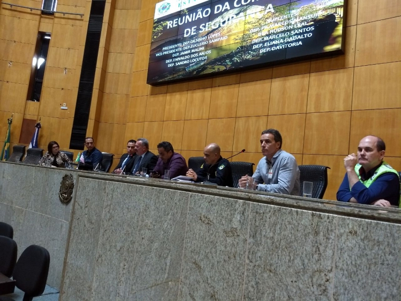 Sindirochas participa de reunião com a Comissão de Segurança em Transportes da ALES