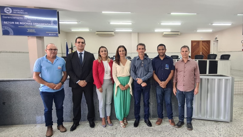 Com audiência pública em Barra de São Francisco, TRT-ES concluiu série sobre segurança e saúde no setor de rochas