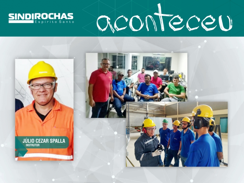 Participantes concluem treinamento em NR-11 em Colatina