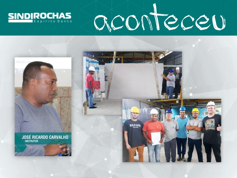 Participantes concluem curso de NR-11 em Cachoeiro
