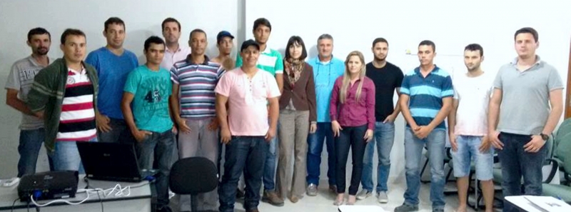 Curso forma novos classificadores de chapas