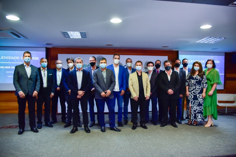 Conselho Administrativo do Sindirochas toma posse para mandato 2021/2024