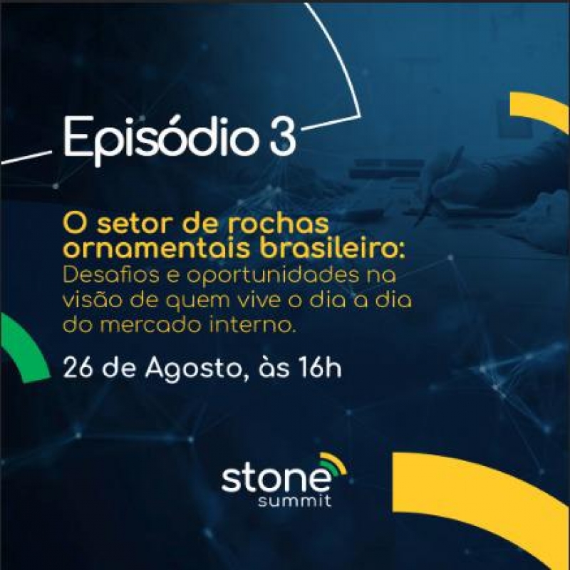 Stone Summit vai destacar os desafios e oportunidades do mercado interno de rochas