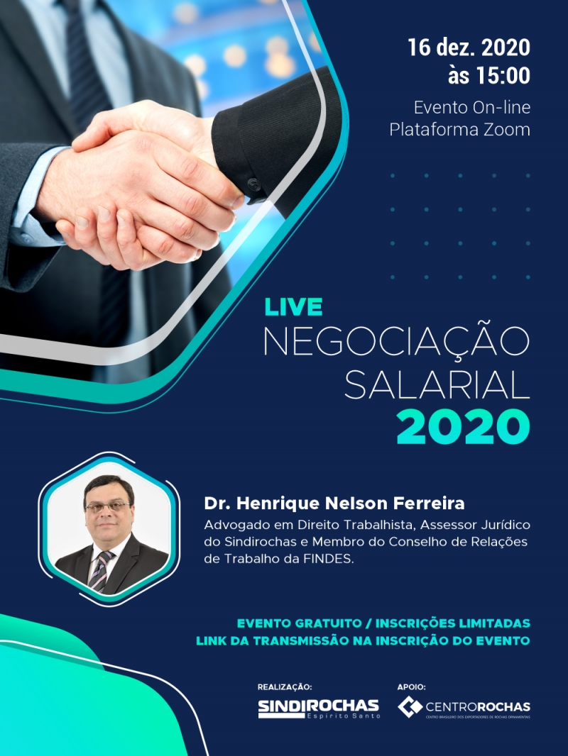 Live • Negociação Salarial 2020