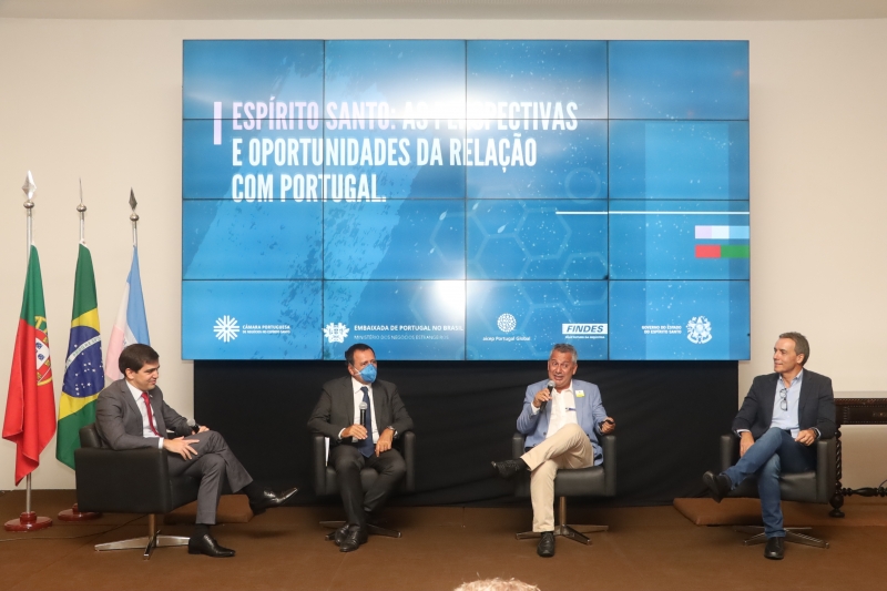 Painel destaca perspectivas e oportunidades da relação Espírito Santo-Portugal