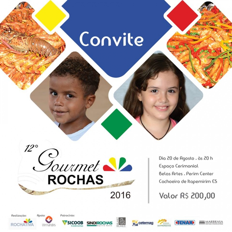 Adquira já seu ingresso para o 12º Gourmet Rochas