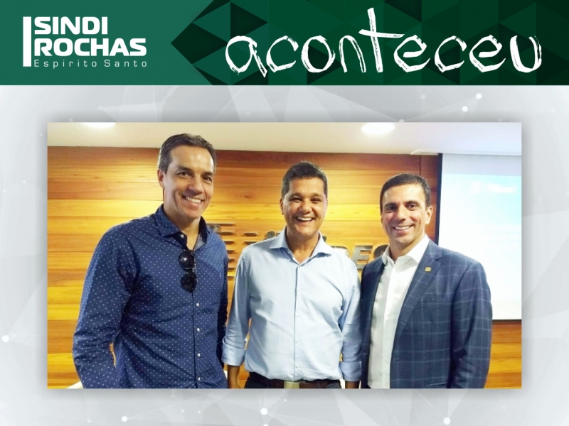 Sindirochas participa de Diálogo da Indústria com candidatos ao Governo do ES e ao Senado