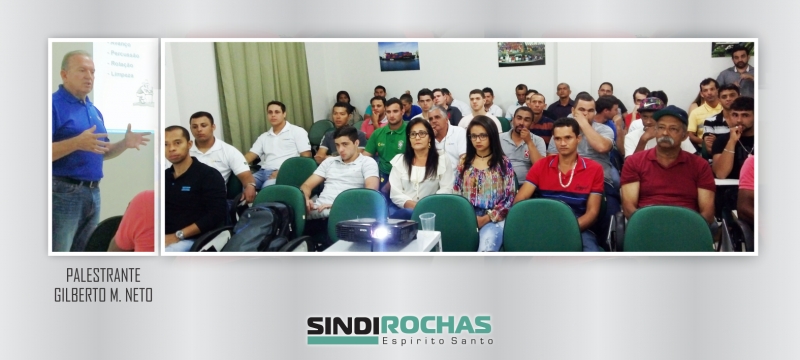 SINDIROCHAS REALIZA PALESTRA SOBRE “BOAS PRÁTICAS NA EXTRAÇÃO DE ROCHAS” EM BARRA DE SÃO FRANCISCO