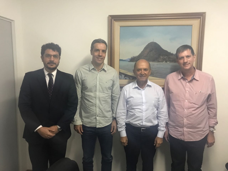 Presidente do Sindirochas se reúne com o vice-presidente da comissão mista que analisa a MP 791/2017