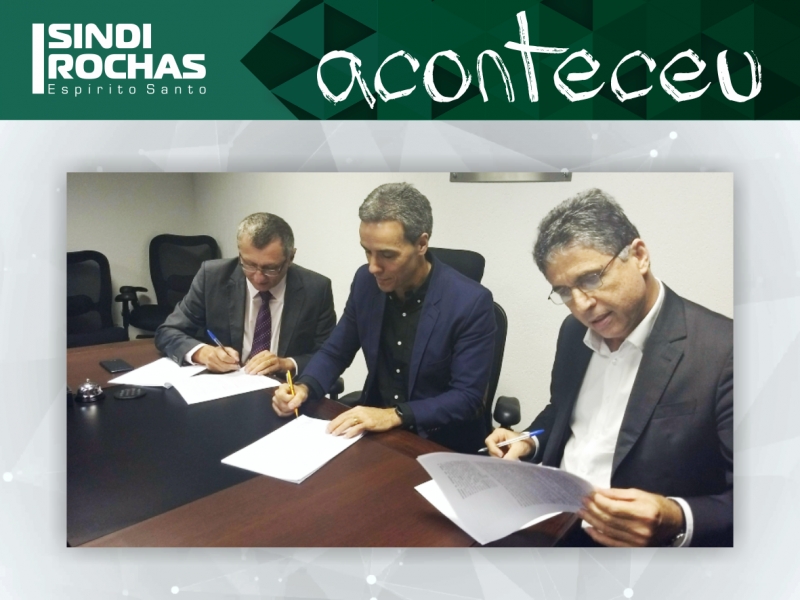 Instituições capixabas assinam protocolo de intenções para normatização do uso de resíduos de rochas no Espírito Santo