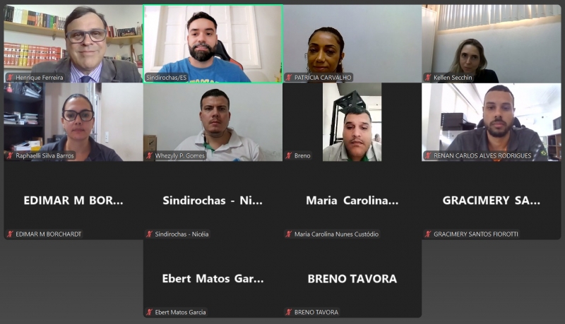 Empregadores e líderes do setor de rochas participam de palestra sobre saúde relacional