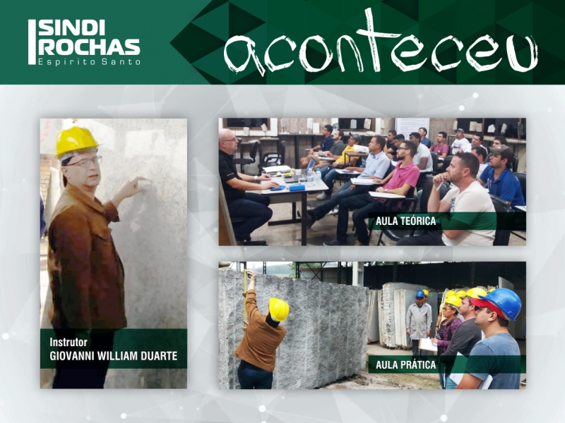 Sindirochas forma profissionais na classificação dos materiais em Cachoeiro