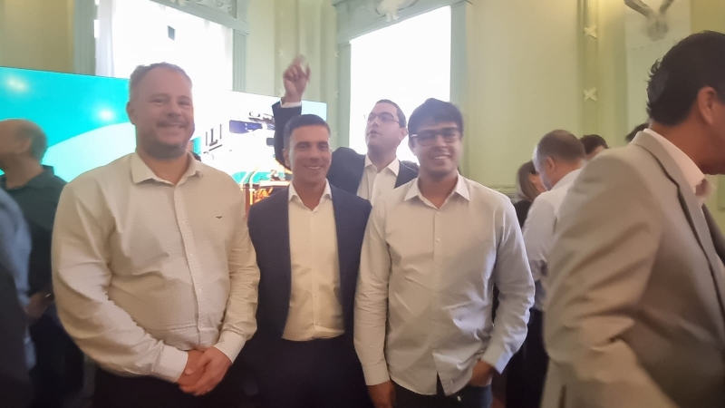 Vice-presidente do Sindirochas participa de evento sobre avanços no projeto do Ramal Anchieta