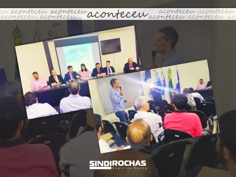 Presidente do Sindirochas participa da audiência “Simplifica Cachoeiro”