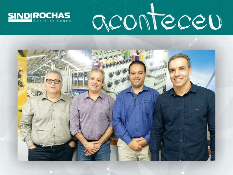 Sindirochas e IDEIES apresentam relatório de competitividade à Secretaria de Desenvolvimento Econômico do ES
