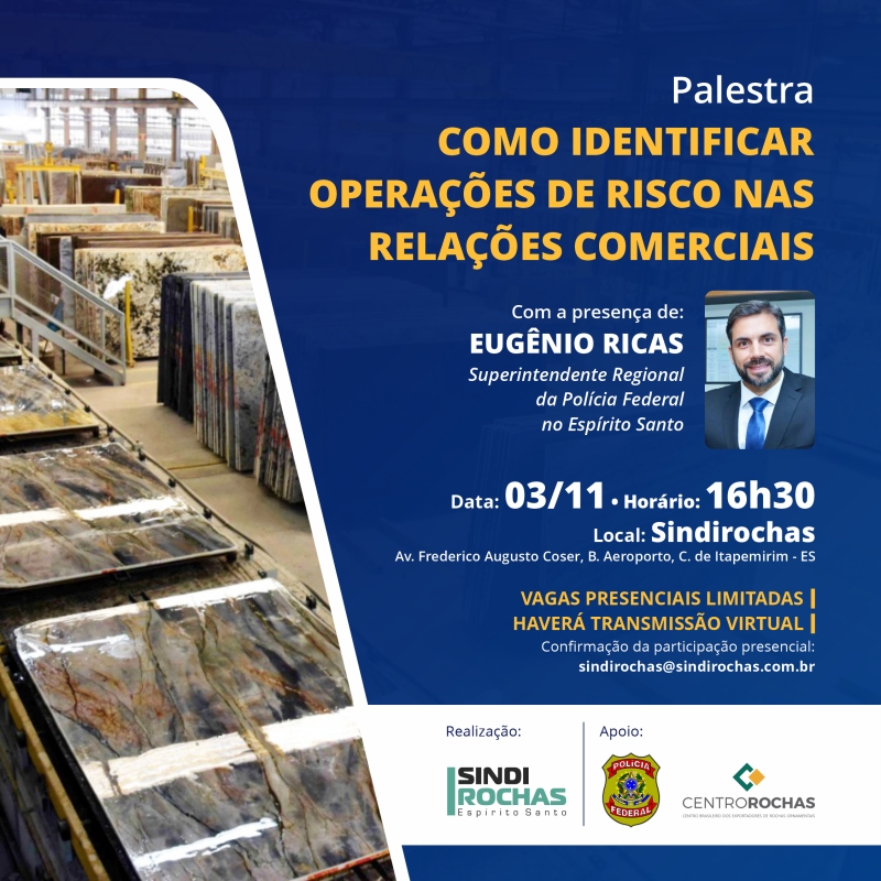 Palestra • Como Identificar Operações de Risco na Relações Comerciais