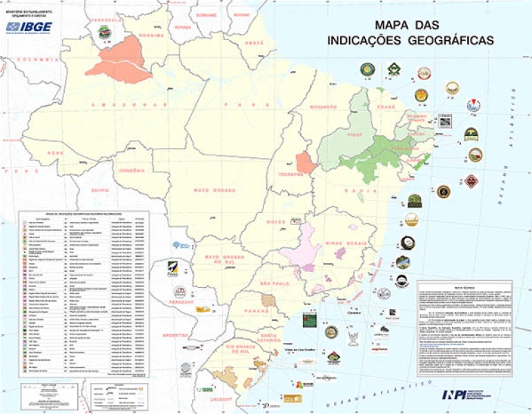 MÁRMORE DO ESPÍRITO SANTO INTEGRA O MAPA DE INDICAÇÕES GEOGRAFICAS DO BRASIL LANÇADO PELO IBGE