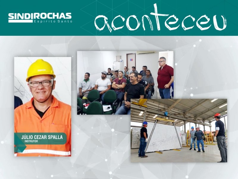 Turma conclui qualificação sobre NR-11 na Serra
