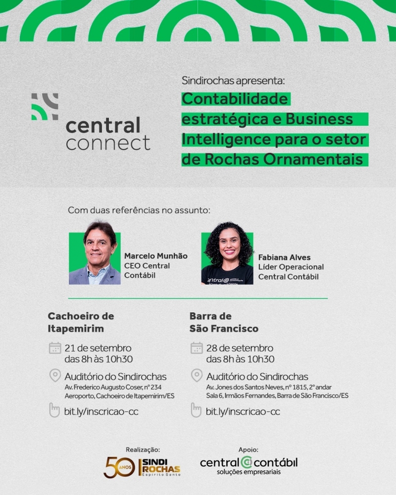Palestra • Contabilidade Estratégica e Business Intelligence para o Setor de Rochas