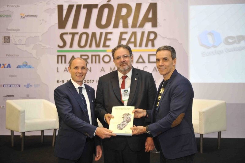 Atlas das rochas ornamentais e mapas Geológicos e de Recursos Minerais do ES são lançados na VSF