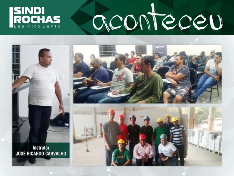 Curso em Cachoeiro forma operadores em movimentação, armazenagem e manuseio de chapas
