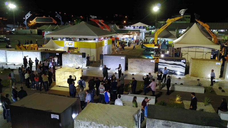 Feira do mármore e granito: referência e fortalecimento do mercado brasileiro de rochas ornamentais