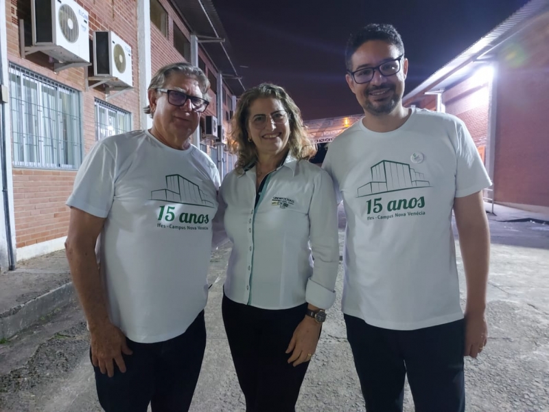 Sindirochas participa de solenidade dos 15 anos do Campus Nova Venécia do IFES