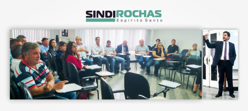 SINDIROCHAS PROMOVE ENCONTRO PARA DISCUSSÃO SOBRE O LICENCIAMENTO AMBIENTAL NO ESPÍRITO SANTO