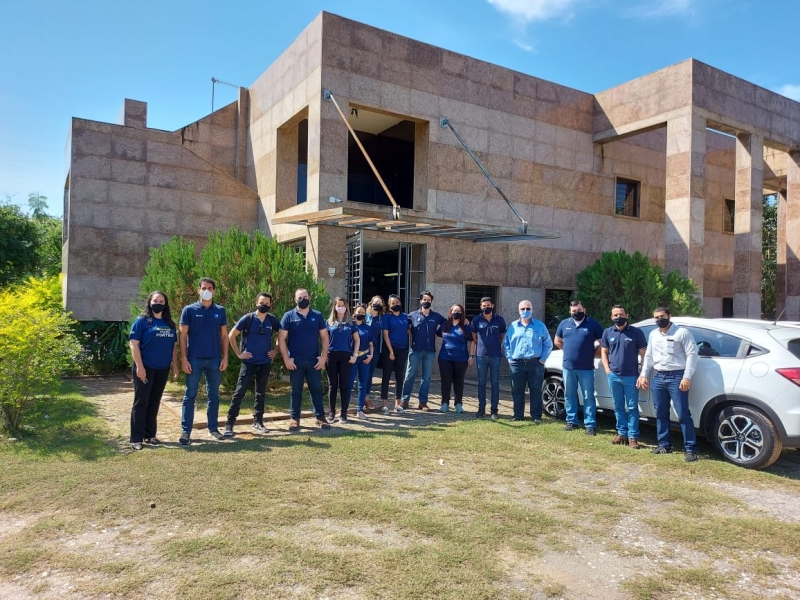 Equipe da Skystone visita regional do Sindirochas em Cachoeiro