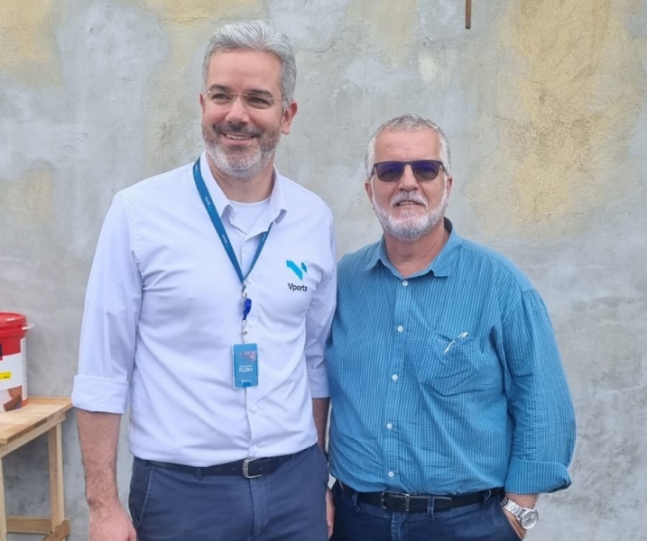 Sindirochas participa do marco inicial das obras de reforma dos armazéns do Porto de Vitória