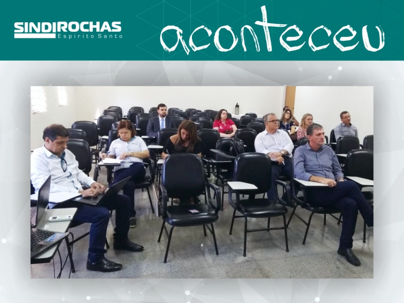 Empresas do setor de rochas se reúnem em AGE para debater Aditivo à CCT 2018/2020