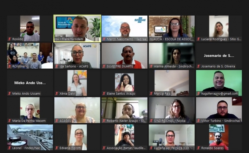 Sindirochas participa de curso do Sebrae para aumentar e aprimorar efetividade das ações