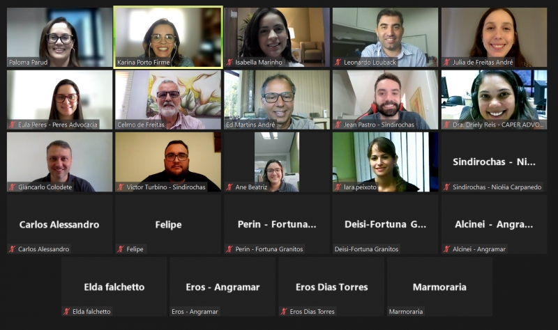 Live realizada com apoio do Sindirochas detalha disposições da LGPD