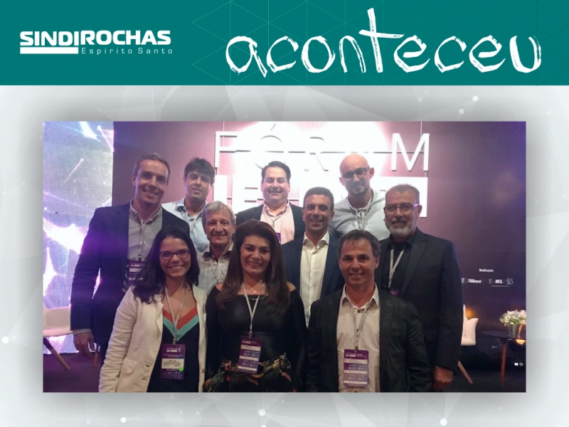 Representantes do setor de rochas participam do Fórum IEL-ES de Gestão