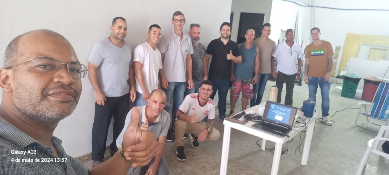 Sindirochas realiza curso NR-12: Segurança no Trabalho em Máquinas e Equipamentos, em Serra