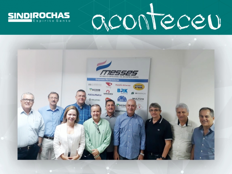 Sindirochas marca presença em encontro do Messes