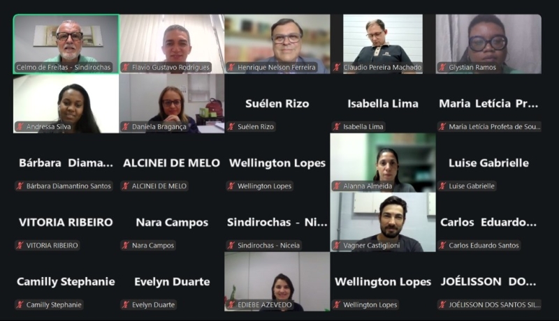 Live do Sindirochas aborda NR-01 e riscos psicossociais no ambiente de trabalho