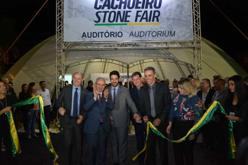 Abertura da Cachoeiro Stone Fair destaca ações em prol do fortalecimento do setor