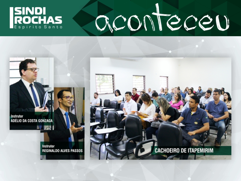 Sindirochas forma terceira turma em eSocial, no Sul do Estado