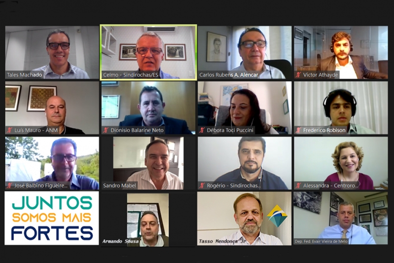 Webinar com diretoria da ANM reúne mais de 80 empresários do setor de rochas ornamentais brasileiro