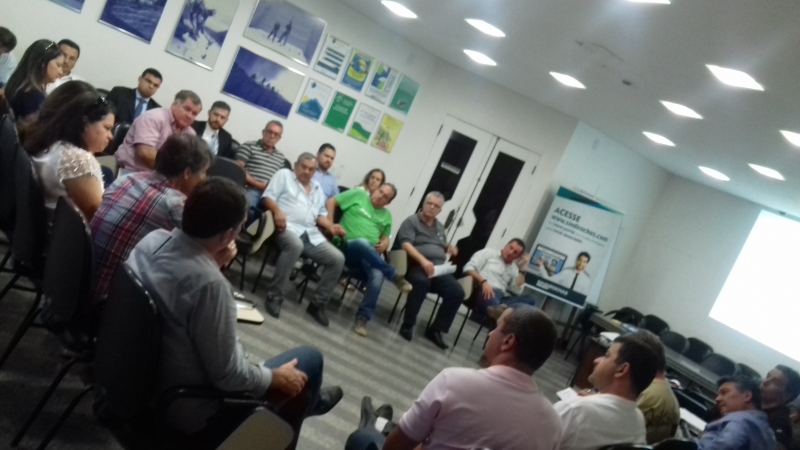 Tales Machado comandou primeira reunião do Conselho Administrativo, nesta segunda, em Cachoeiro